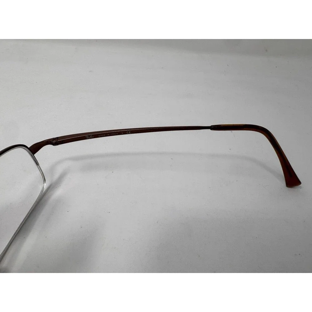 Ray-Ban RB6061 Eyeglass Frames Only 52-19-140 Brown 2622 Italy Made Authentic